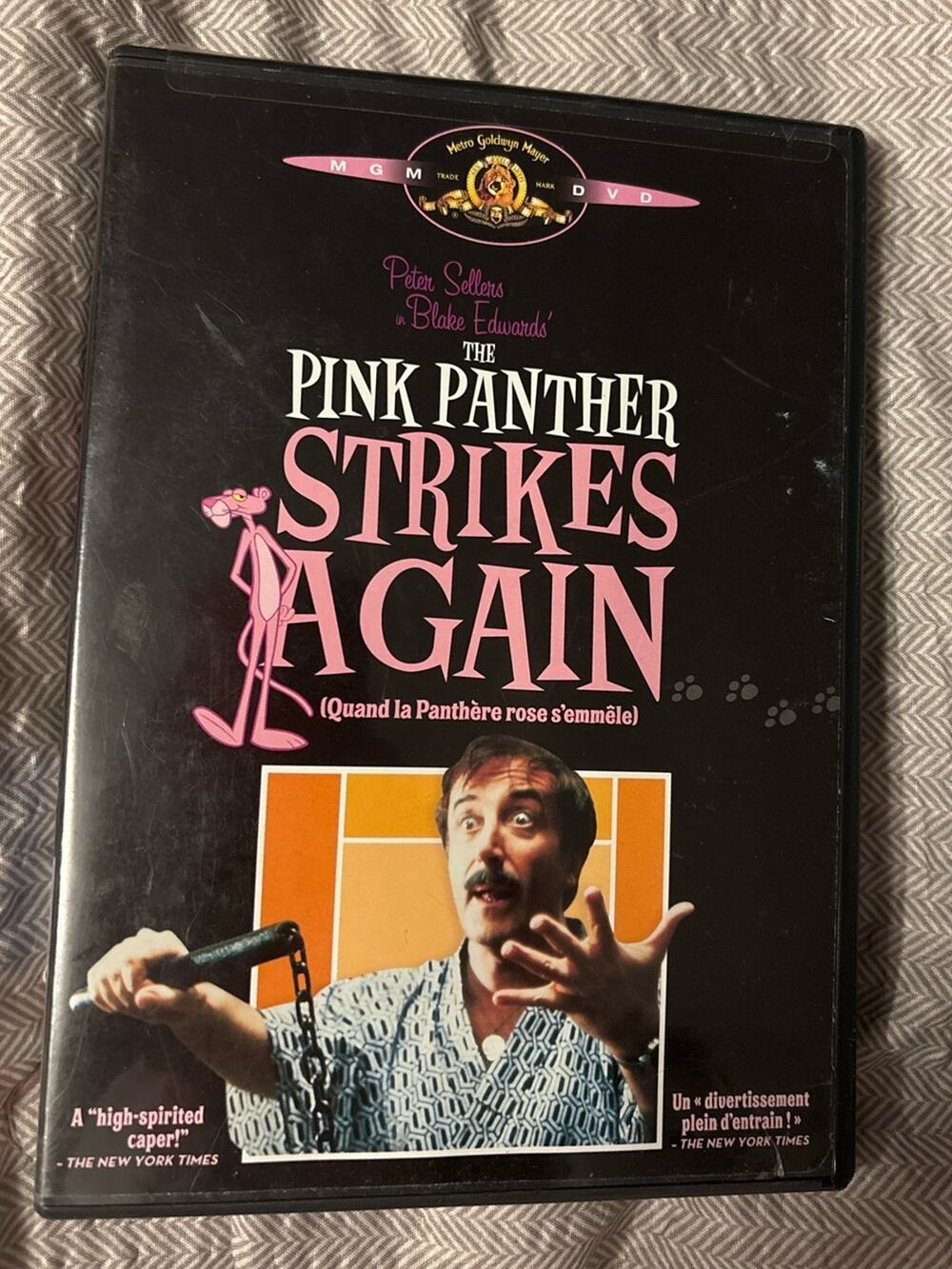 The Pink Panther Strikes Again - comedy DVD Peter sellers Blake Edwards’s